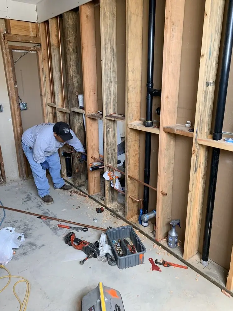 Commercial rough-in plumbing for Gas Line Repair in Broadmoor